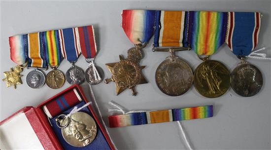 A WWI medal group named to LIEUT. C. G. S. FOLLOWS, LPOOL R.,